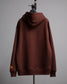 PORKCHOP | 2nd OVAL HOODIE - Brown
