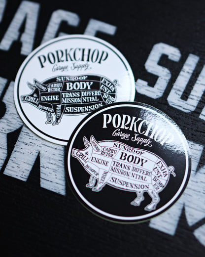 PORKCHOP | PORKCHOP CIRCLE STICKER