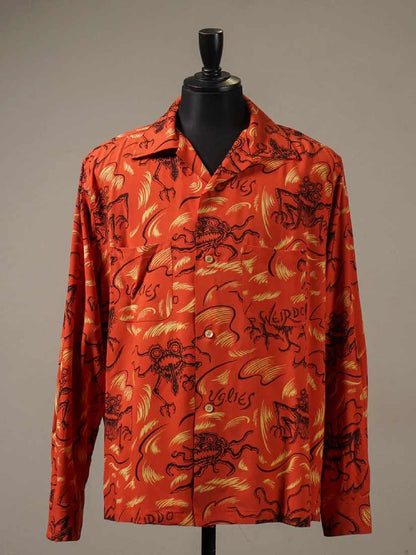 【3.20 (Fri) Release】WEIRDO | Ugries - L/S SHIRTS / WRD6110 - Orange