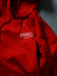 PORKCHOP | PORK BACK HOODIE - Red/White