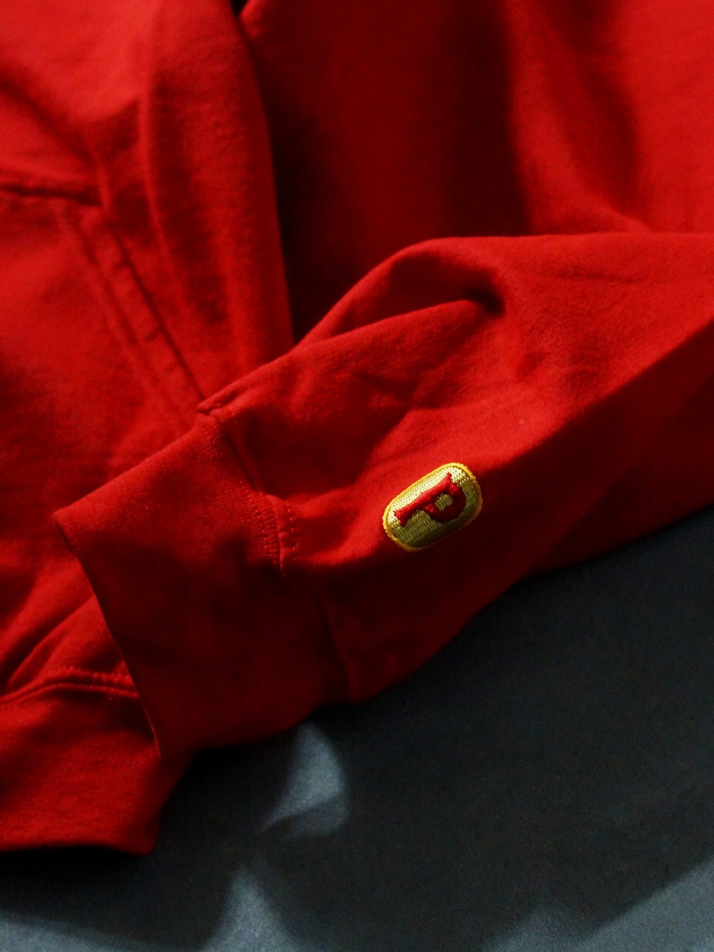 PORKCHOP | PORK BACK HOODIE - Red/White