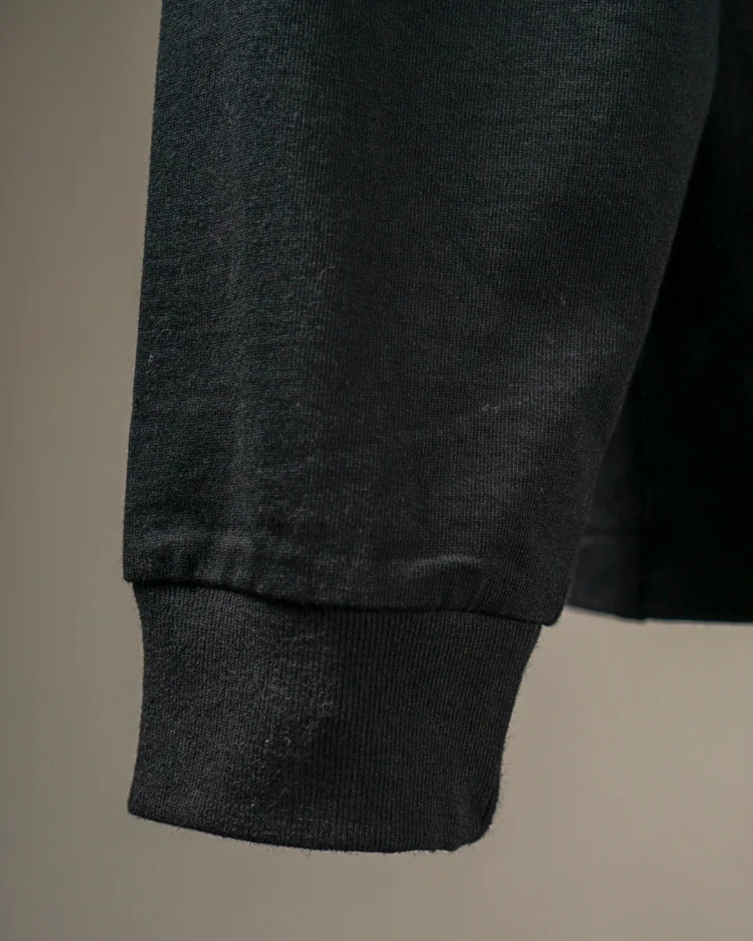 GLADHAND & Co. | HEAVY WEIGHT BINDER NECK L/S T-SHIRTS - Black