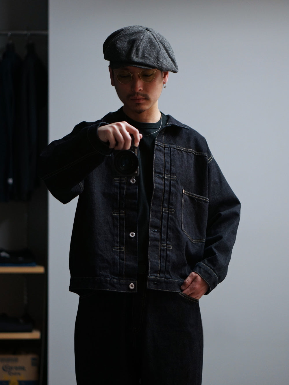 NEGATIVE DENIM | 1st denim jacket - Indigo 1wash