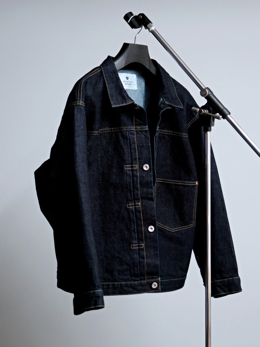 NEGATIVE DENIM | 1st denim jacket - Indigo 1wash