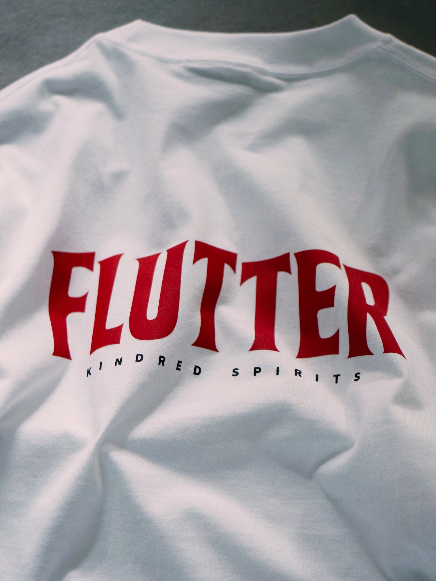 FLUTTER | OG Logo L/S Tee - White