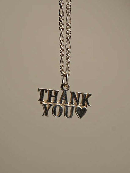 GLADHAND JEWELRY | THANK YOU ♡ TOP - 925 Silver