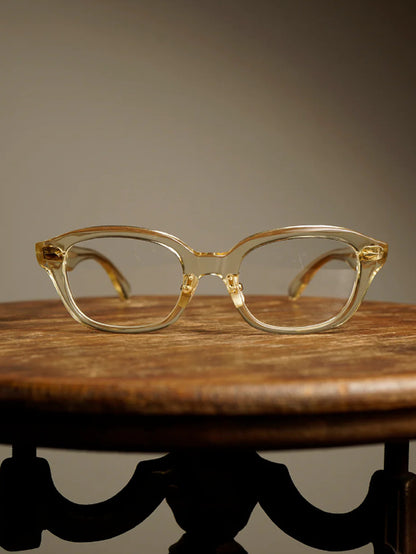 GLADHAND & Co. | 丹羽雅彦/ J-IMMY - GLASSES "ORNAMENT" - Clear/Gold