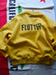 【2.25 (Tue) 12:00 Release】FLUTTER | Pigment Dye Origin logo B/S Sweat - Mustard