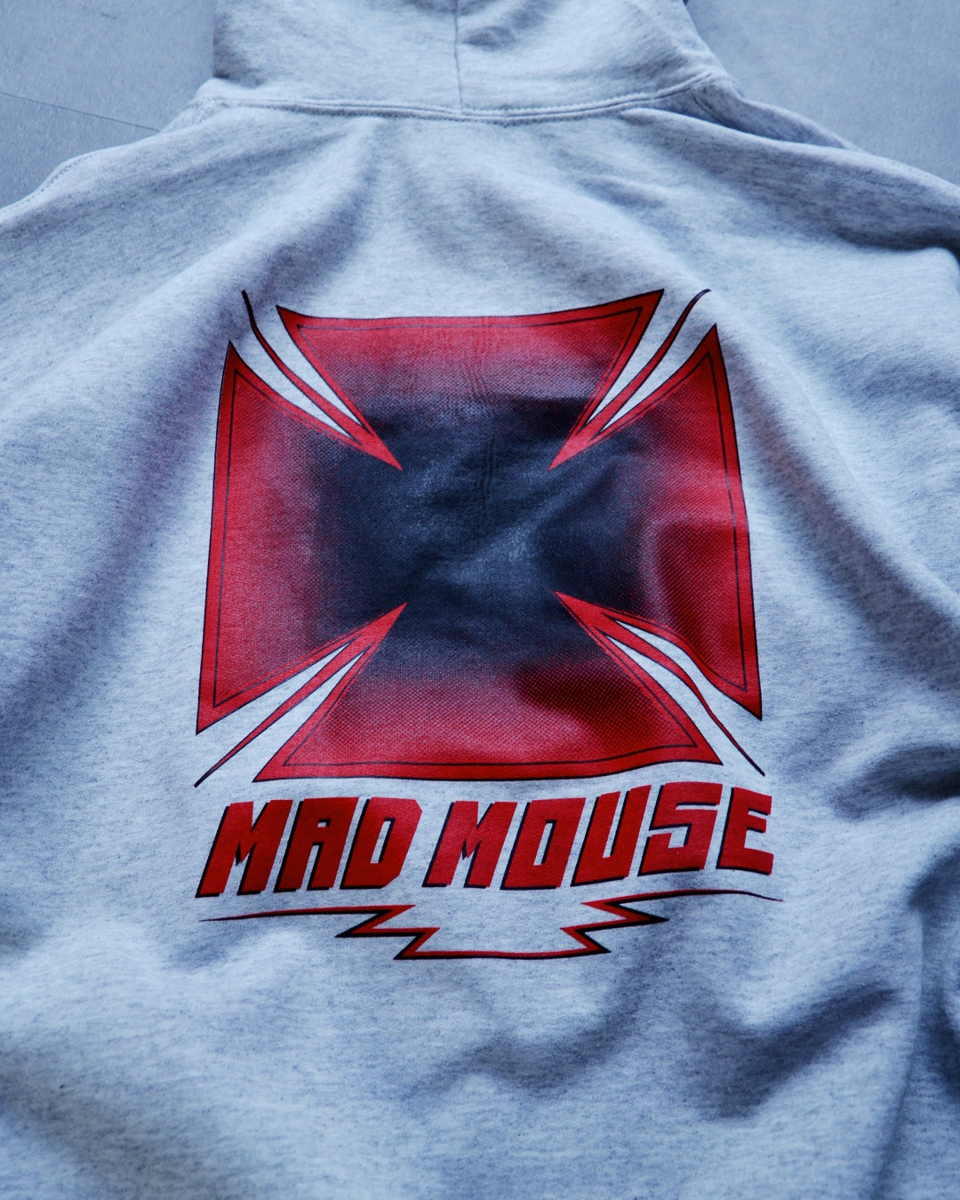 MAD MOUSE COMIC | TH HOODIE - Ash Gray