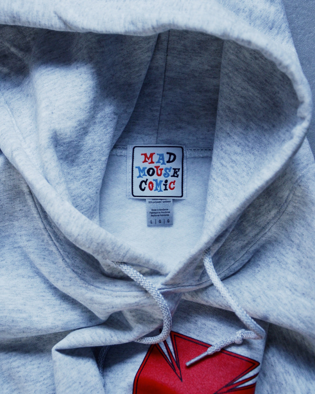 MAD MOUSE COMIC | TH HOODIE - Ash Gray