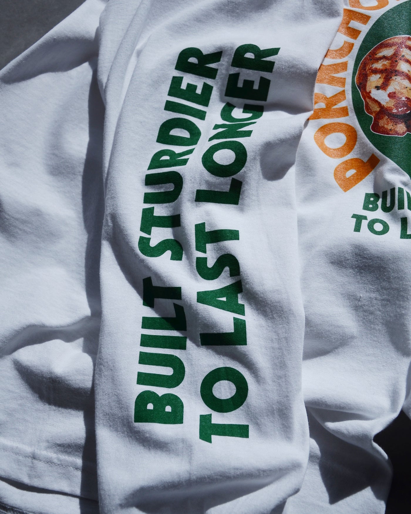 PORKCHOP | PC&SCREW L/S TEE - White