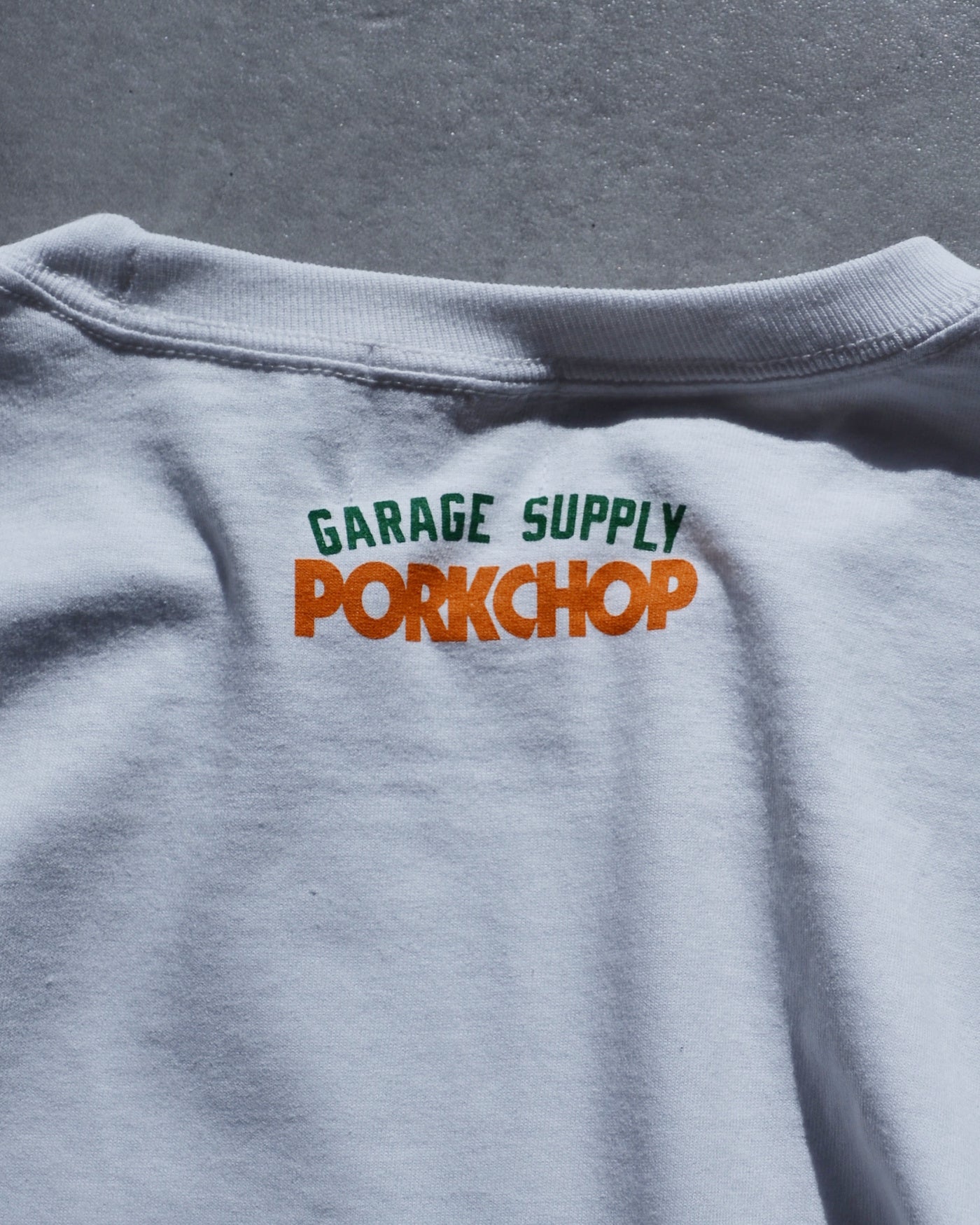 PORKCHOP | PC&SCREW L/S TEE - White