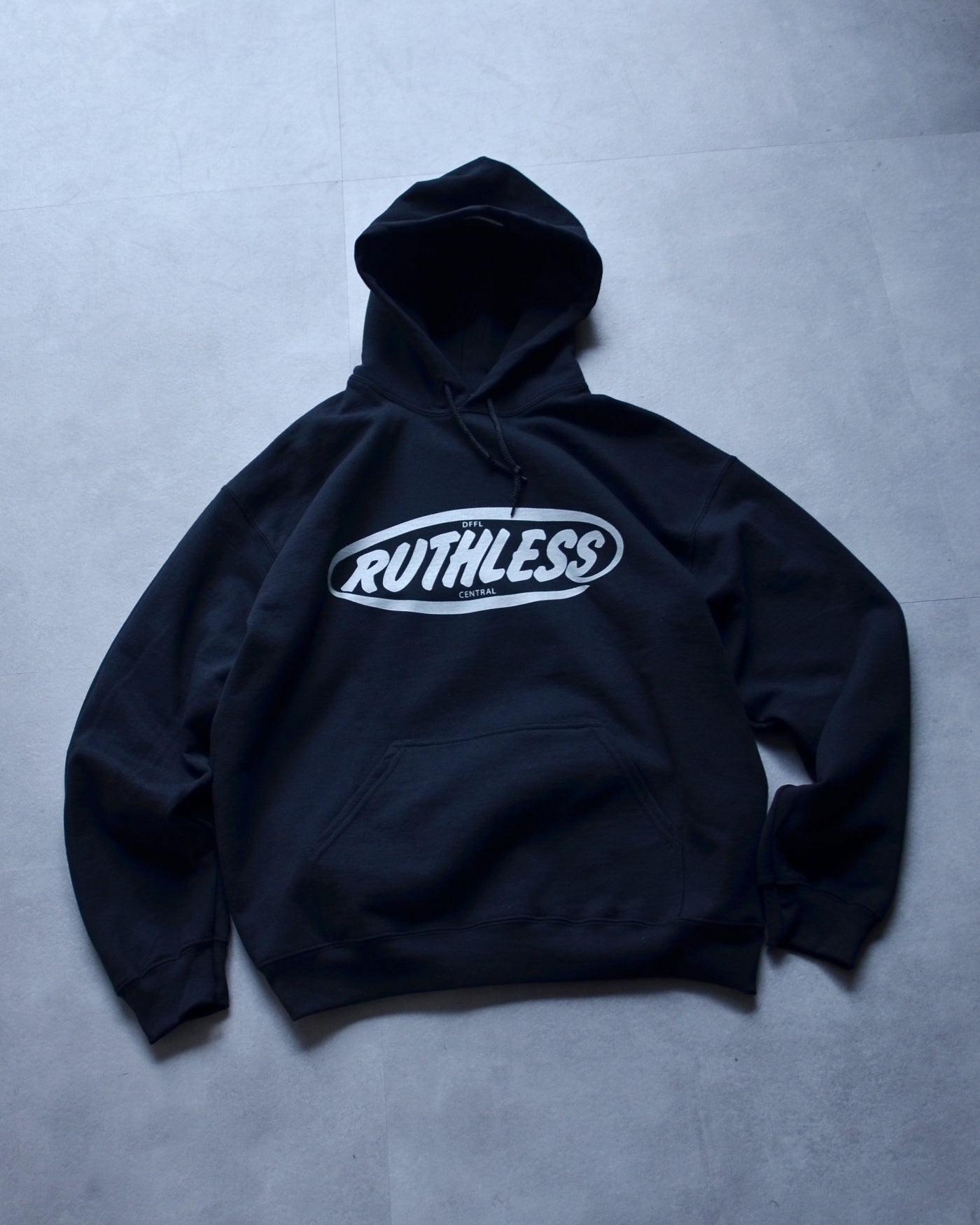 RUTHLESS | DFFL HOODIE - Black