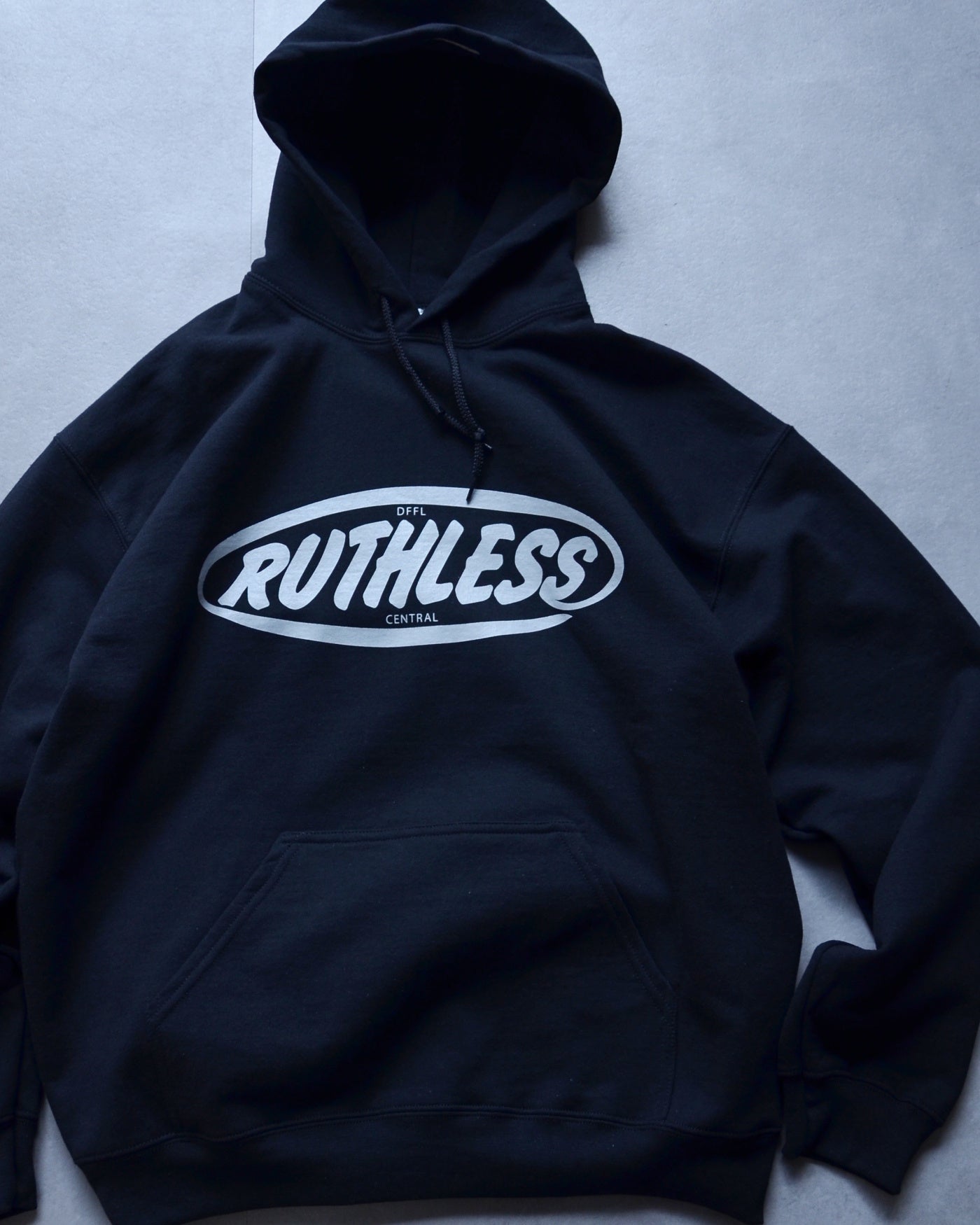 RUTHLESS | DFFL HOODIE - Black