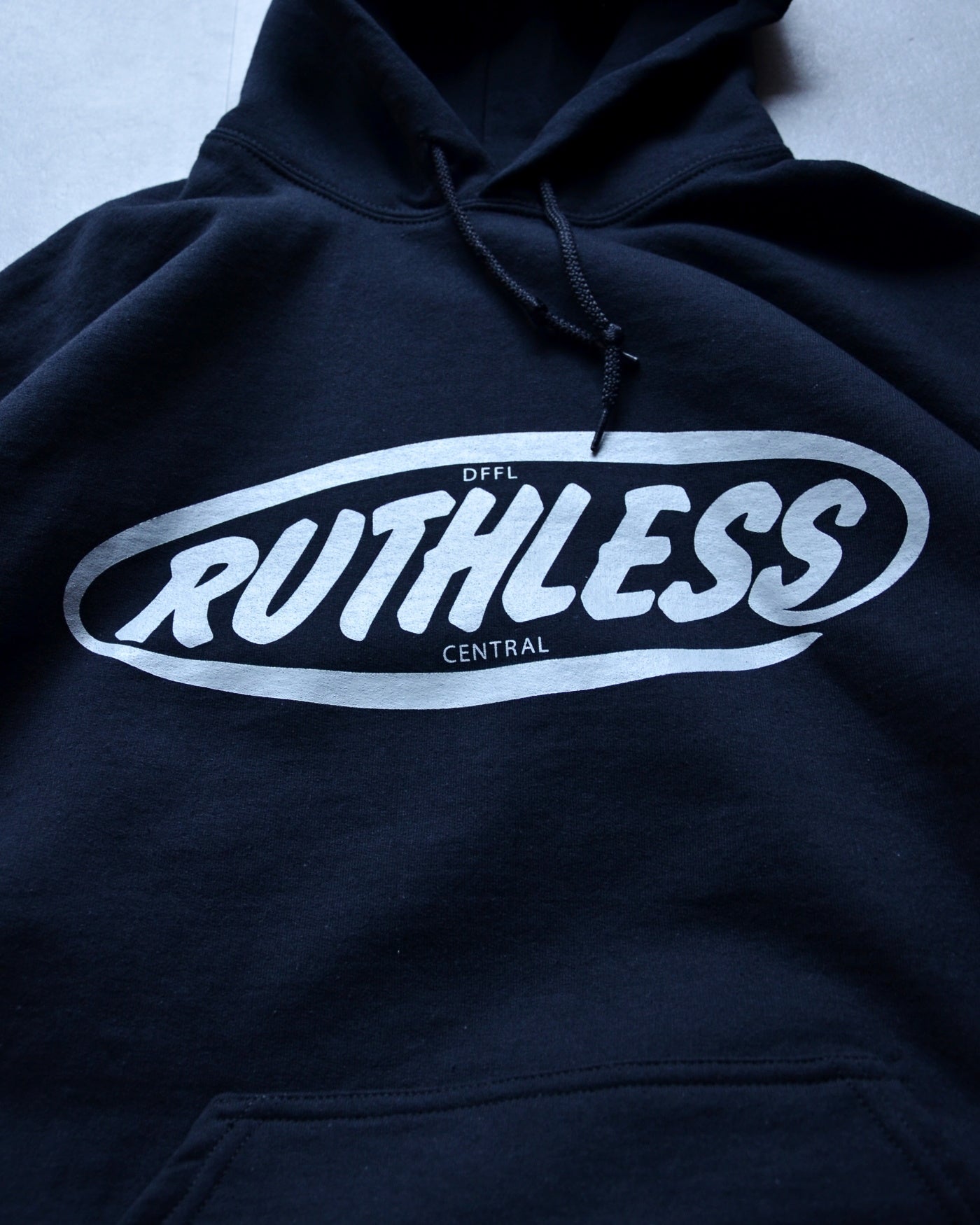 RUTHLESS | DFFL HOODIE - Black