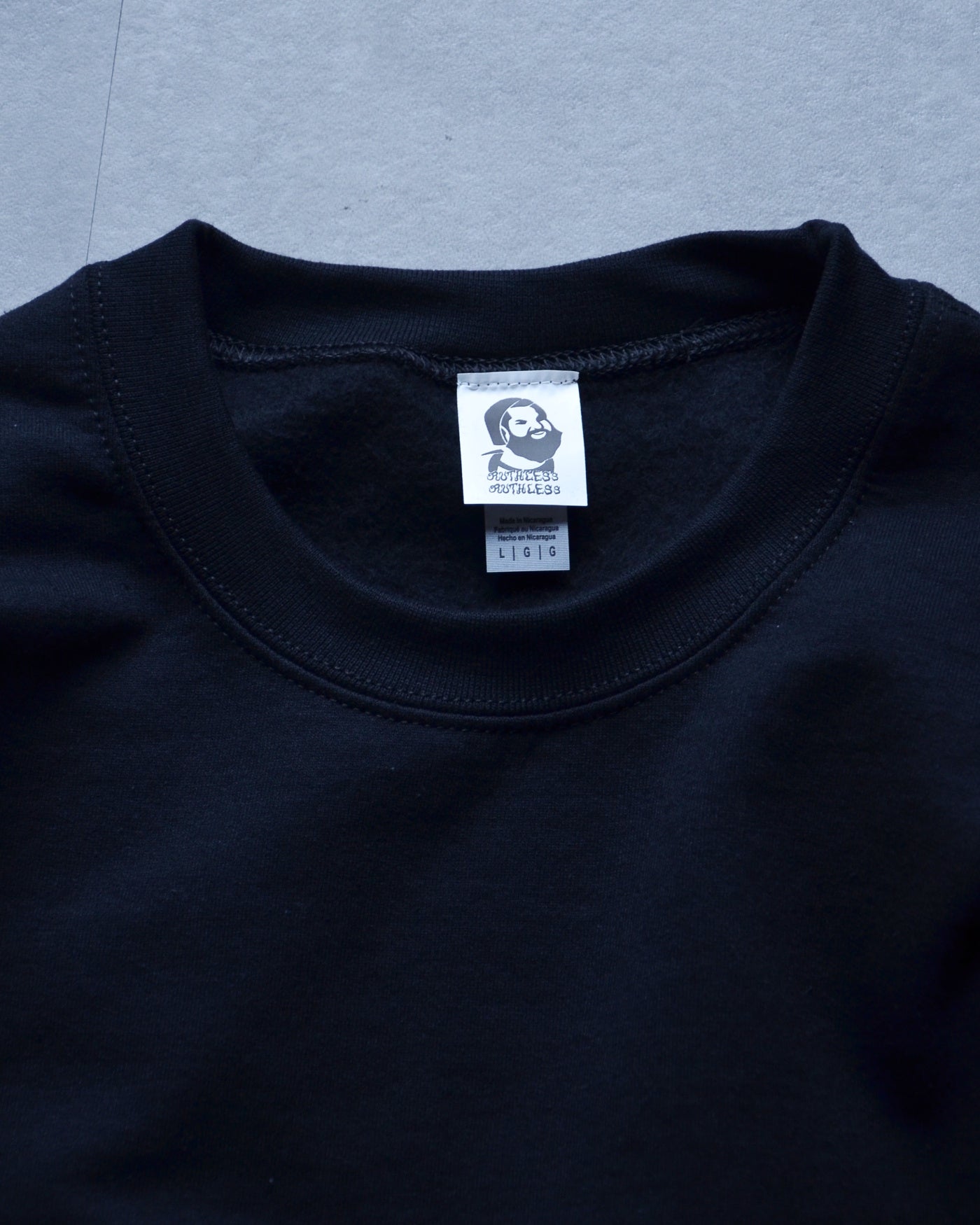 RUTHLESS | DFFL SWEAT - Black