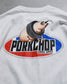 PORKCHOP | P 2nd OVAL L/S TEE - White