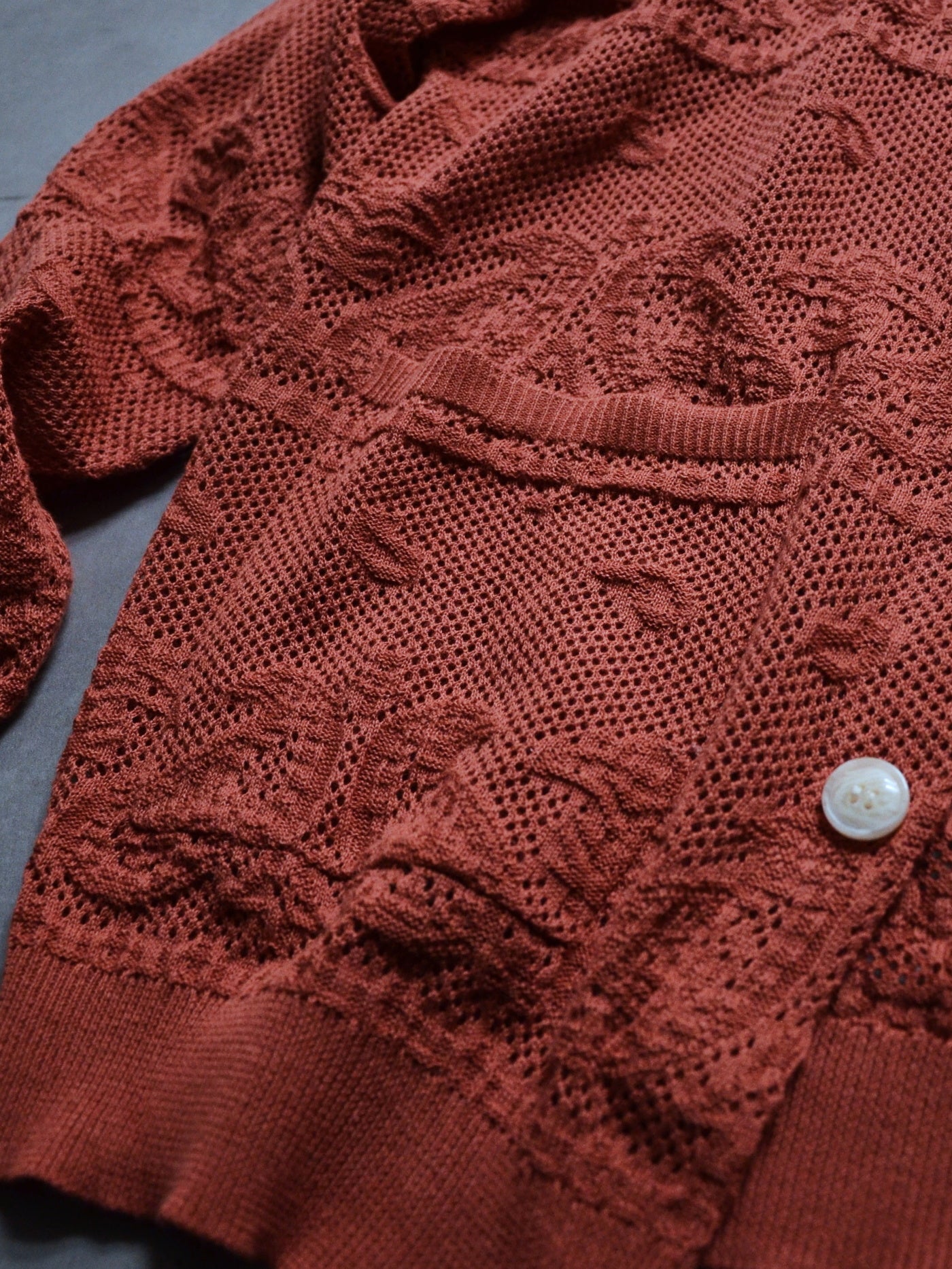 GANGSTERVILLE | PAISLEY - JQ KNIT CARDIGAN - Pink