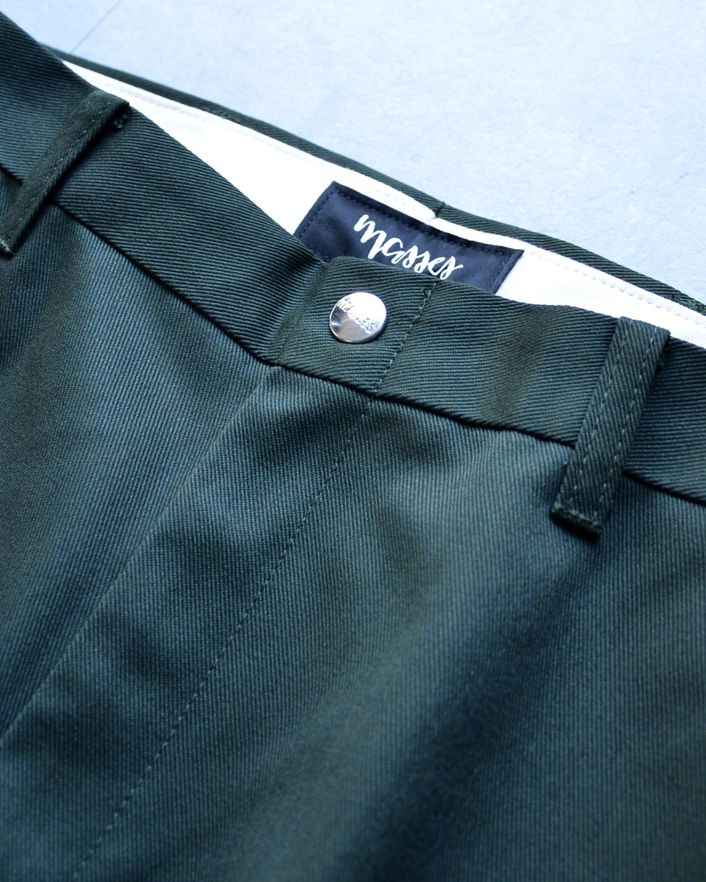 PORKCHOP | HOPSACK PANTS P - Green