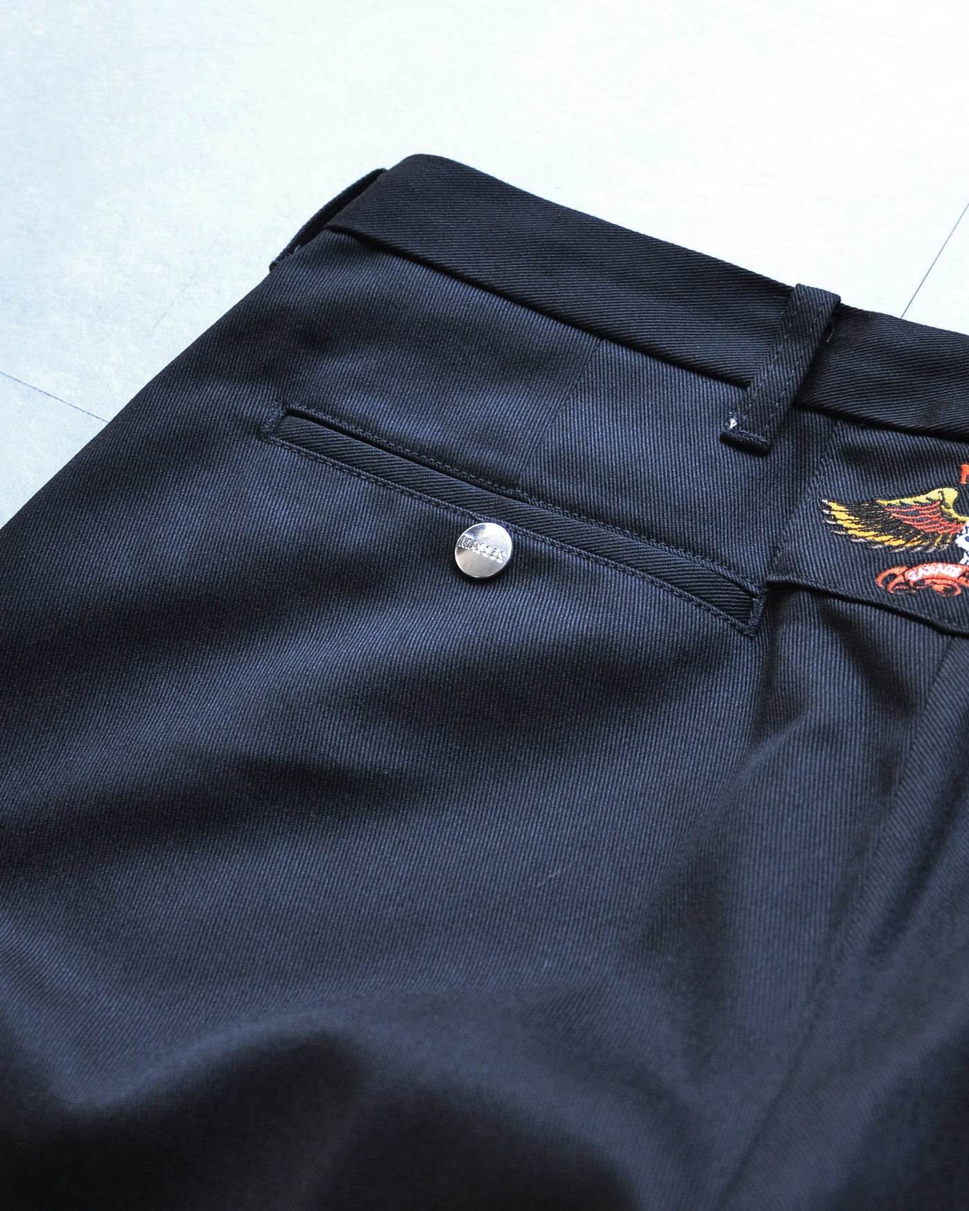 PORKCHOP | HOPSACK PANTS P - Black