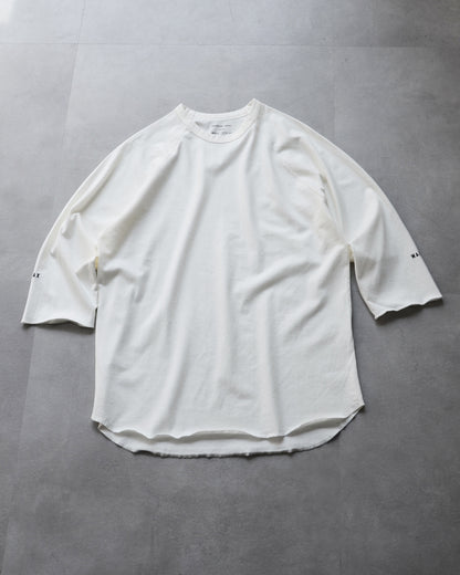 WAX | 3/4 SLEEVE CUT SEWN - White