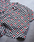 GOOD HELLER | GH CHECKERED FLAG DRIPPING LOGO WAPPEN S/S SHIRT