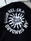 GOOD HELLER | SUN LOGO 9.5oz L/S T-SHIRT - Black