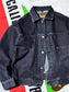 RADIALL | Classic 350 Top - TRUCKER JACKET - Light Black