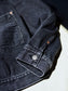 RADIALL | Classic 350 Top - TRUCKER JACKET - Light Black