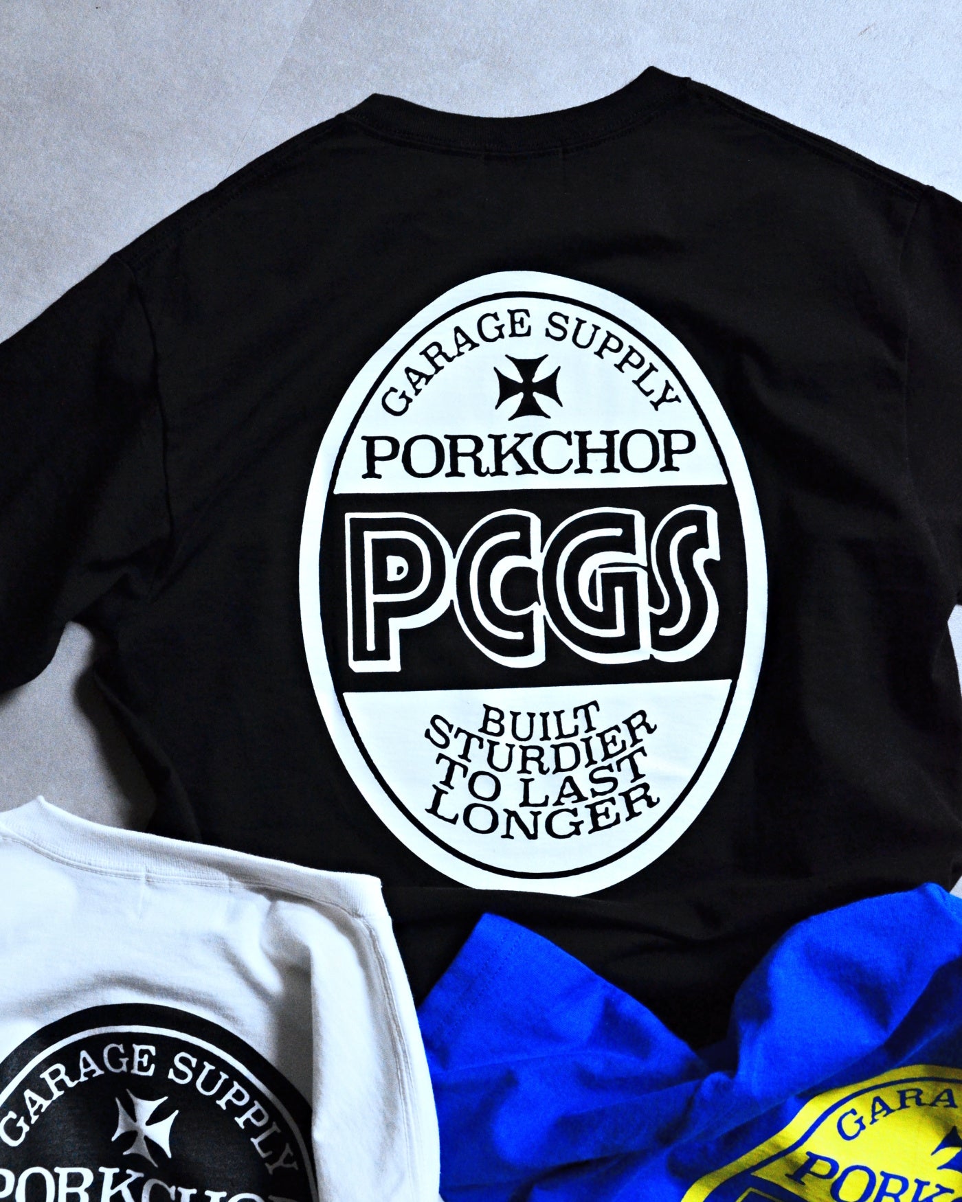 PORKCHOP | PCGS OVAL TEE - Black