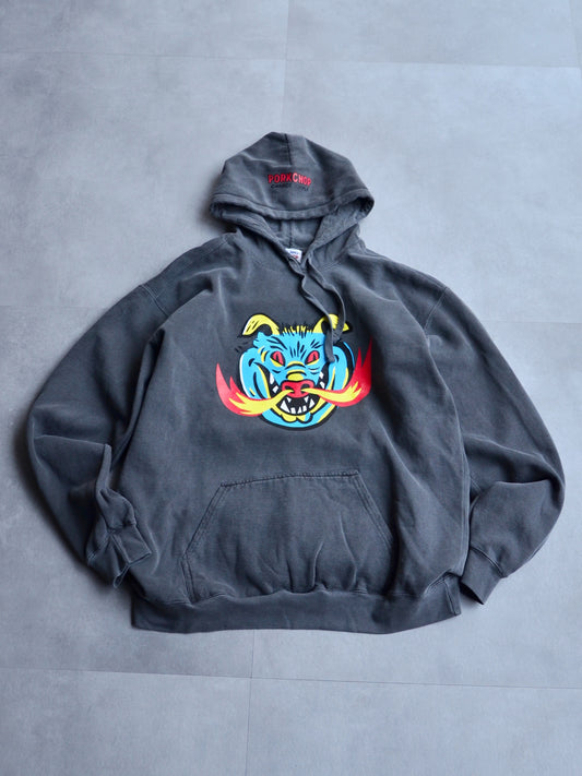 PORKCHOP | MASA SCULP HOODIE A - Acid Black