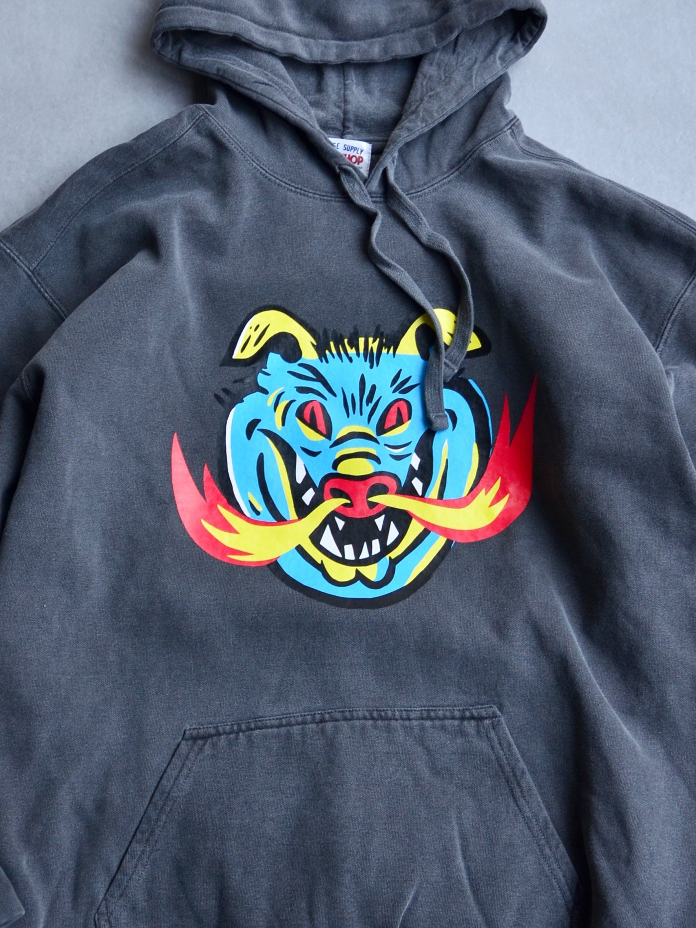 PORKCHOP | MASA SCULP HOODIE A - Acid Black