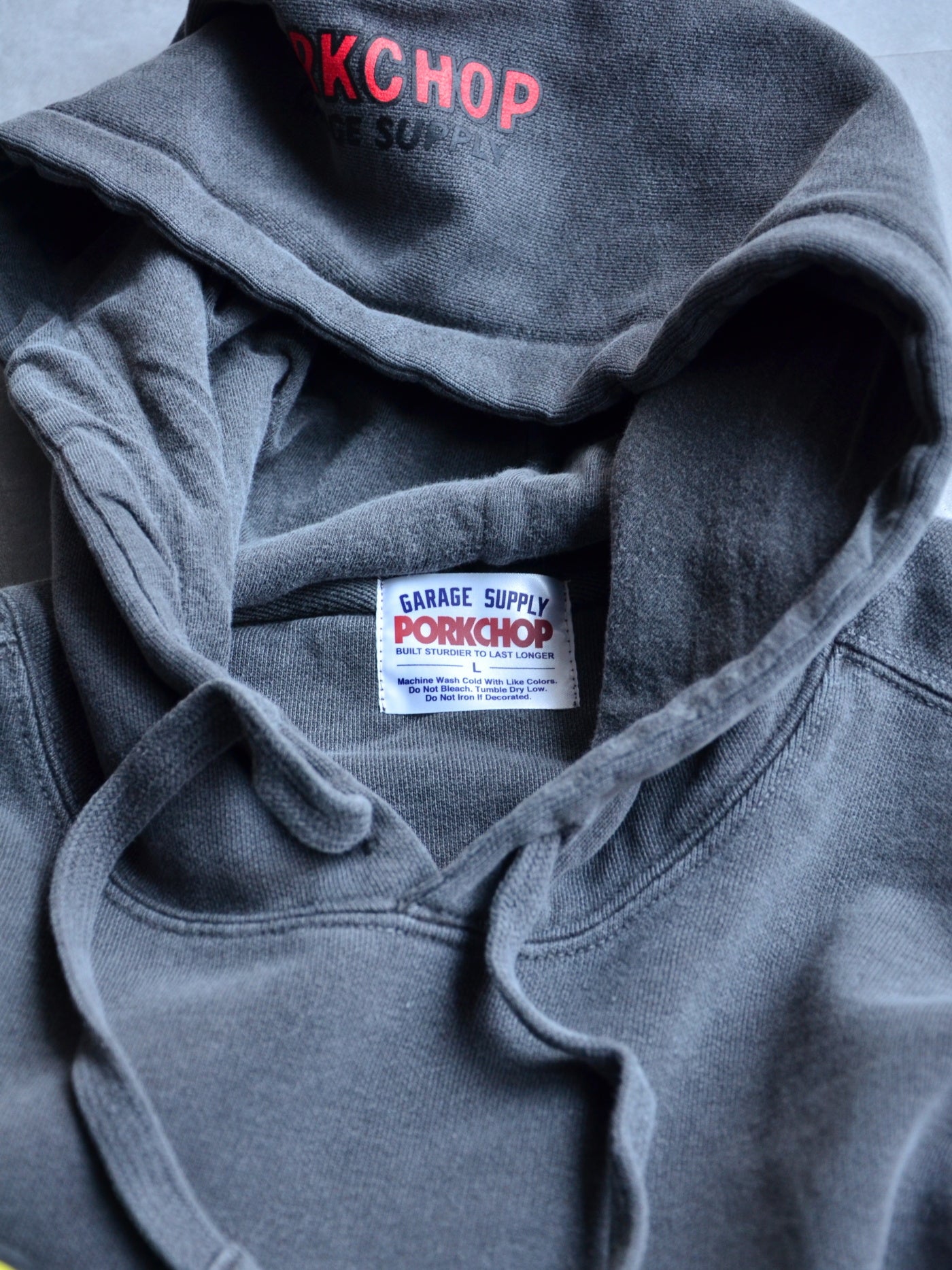 PORKCHOP | MASA SCULP HOODIE A - Acid Black