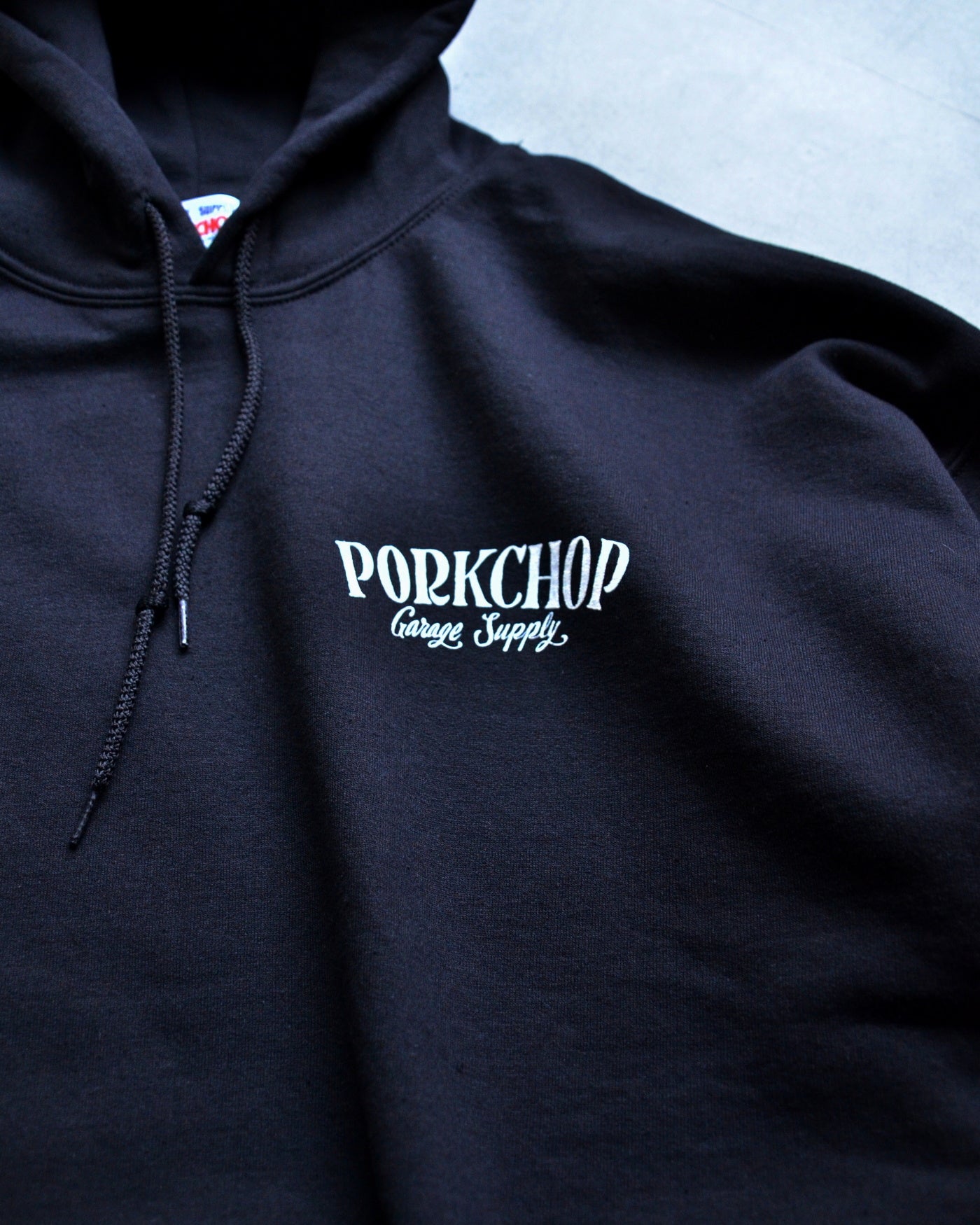 トップス PORKCHOP GARAGE SUPPLY PORK BACK HOODIE PORKCHOP | PORK BACK HOODIE - Black/White – TRUMPS