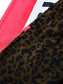 FLUTTER | The Holiday -Comfy fit- Cotton Twill Leopard Easy Short Pants - Brown