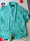 GANGSTERVILLE | RIPTIDE CLUB - S/S GUAYABERA SHIRTS / GSV5114 - Mint Green