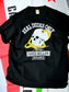 GOOD HELLER | SKULL&SNAKE AMERICAN LOGO T-SHIRT - Black