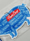PORKCHOP | AIR FRESHENER - Pabst Blue Ribbon