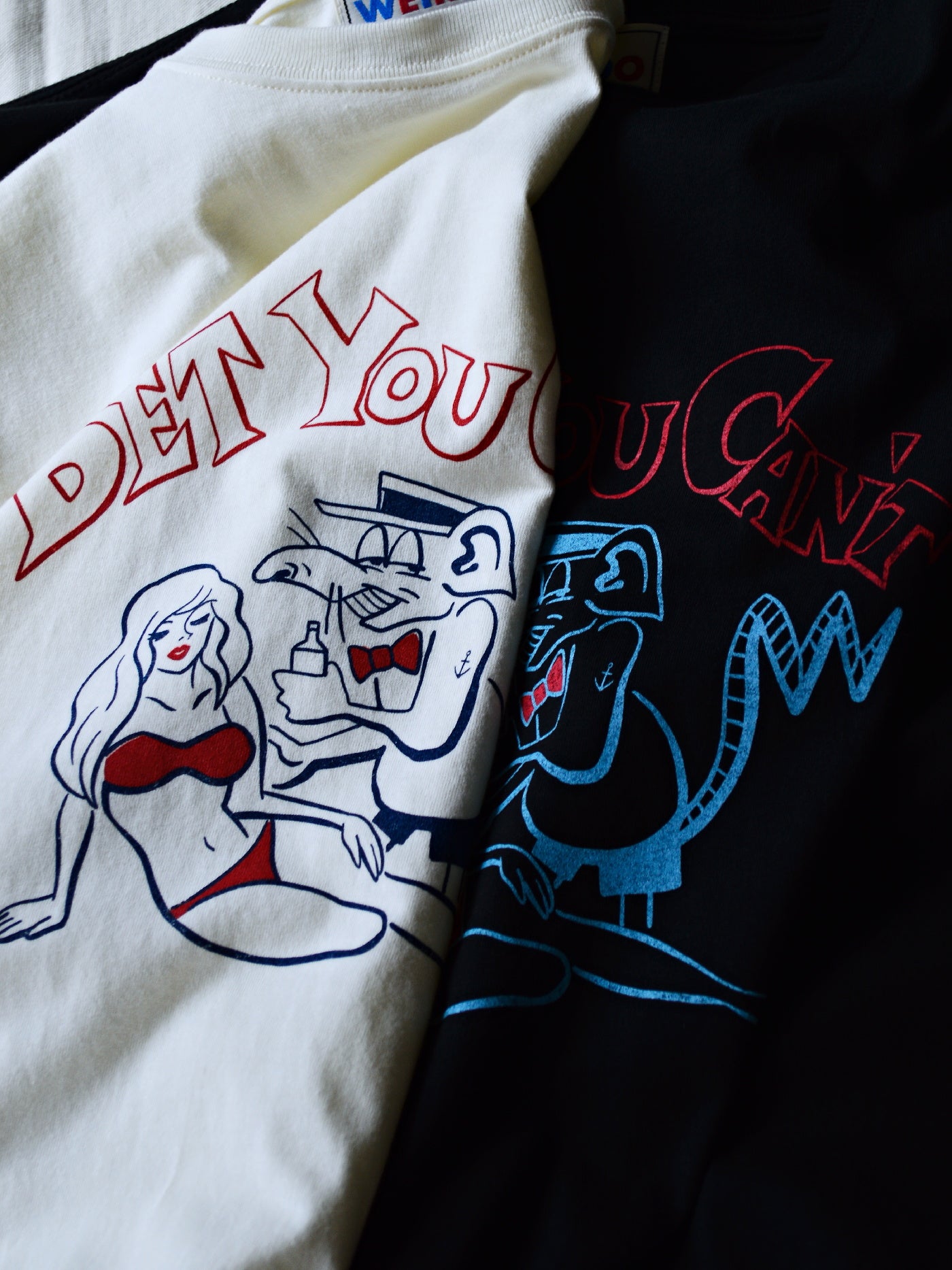 WEIRDO | BEACH FINK - S/S T-SHIRTS / WRD5124 - White
