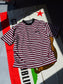 【8.23 (Sat) 12:00 Release】GOOD HELLER | BORDER S/S T-SHIRT - Red
