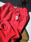 FLUTTER | The Holiday -Comfy fit- Cotton Twill Easy Pants - Coral Red