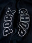 PORKCHOP | WP BIG LOGO L/S TEE - Black