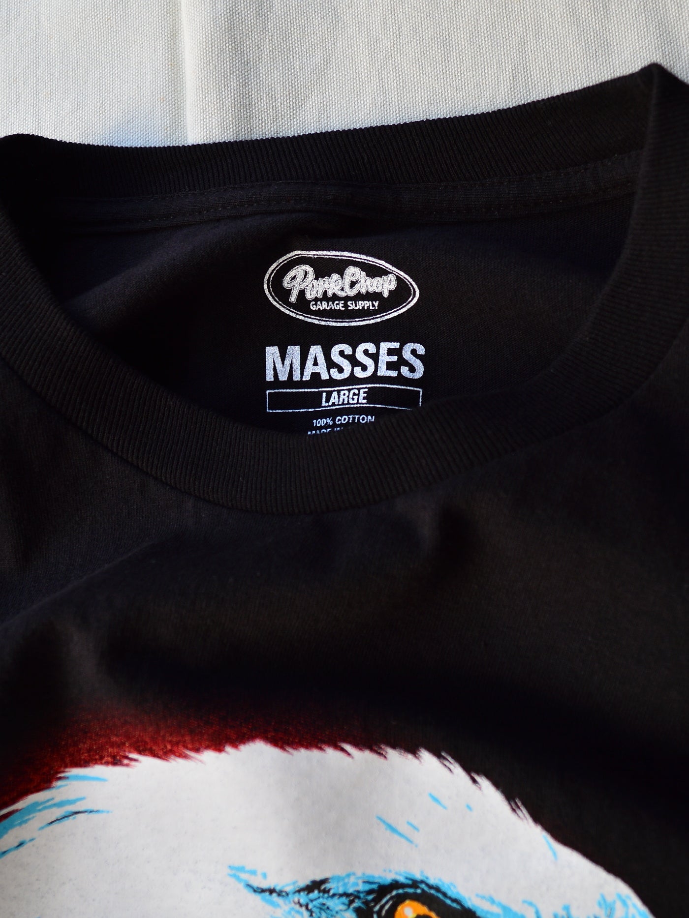 PORKCHOP | EAGLE L/S - Black