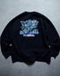 RADIALL | TRUE DEAL POT - CREW NECK SWEATSHIRT L/S - Black