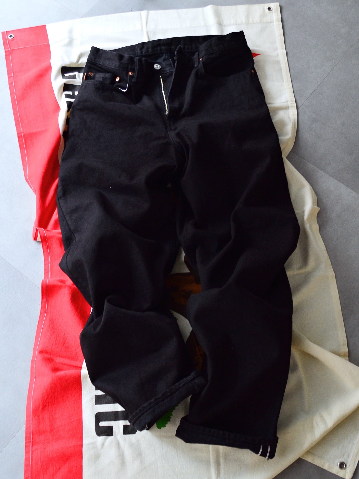 RADIALL | Gxp - BAGGY FIT PANTS - Faded Black