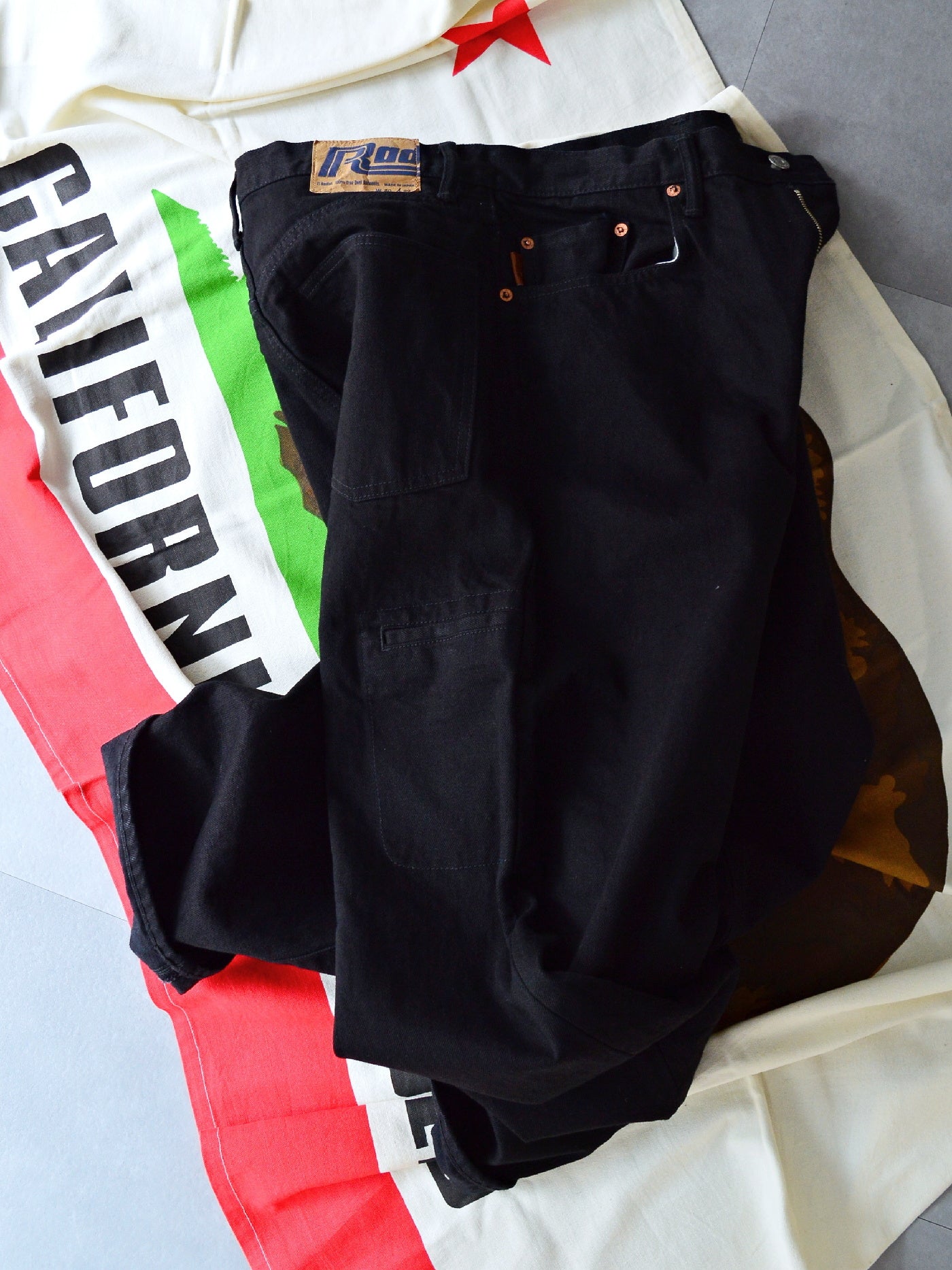 RADIALL | Gxp - BAGGY FIT PANTS - Faded Black