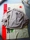 RADIALL | Choju Giga - CREW NECK T-SHIRT L/S - Taupe