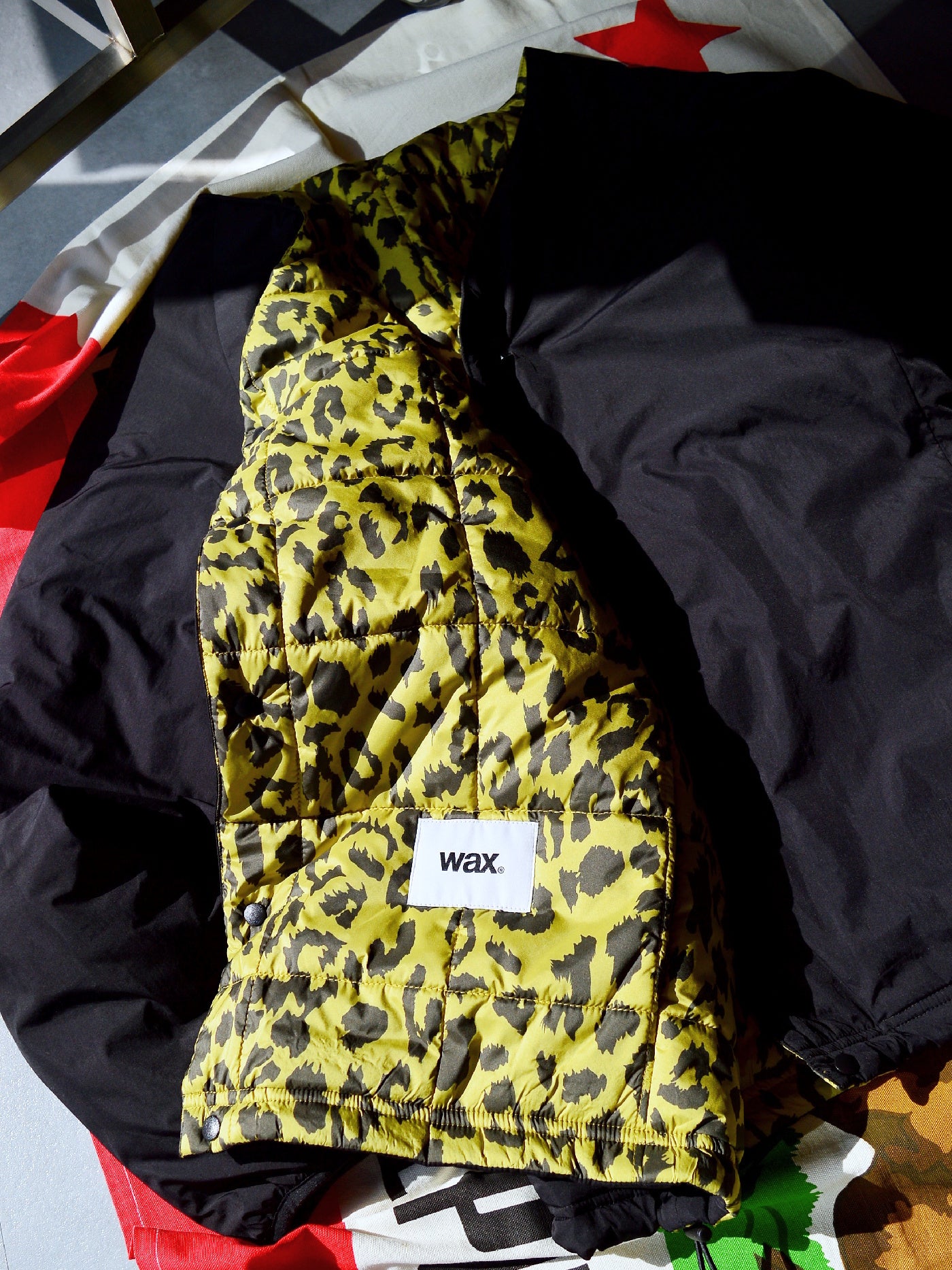 【10.12 (Sun) Release】WAX | Reversible Nylon Cardigan