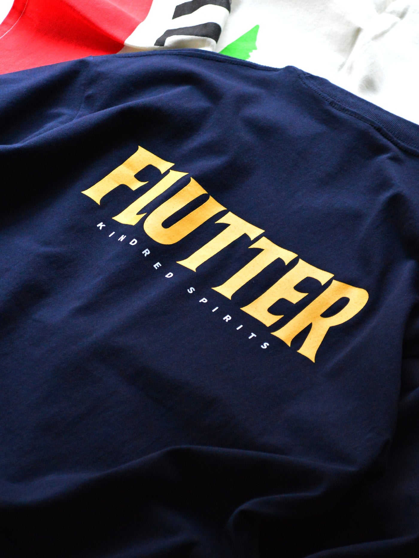 FLUTTER | OG Logo L/S Tee - Navy