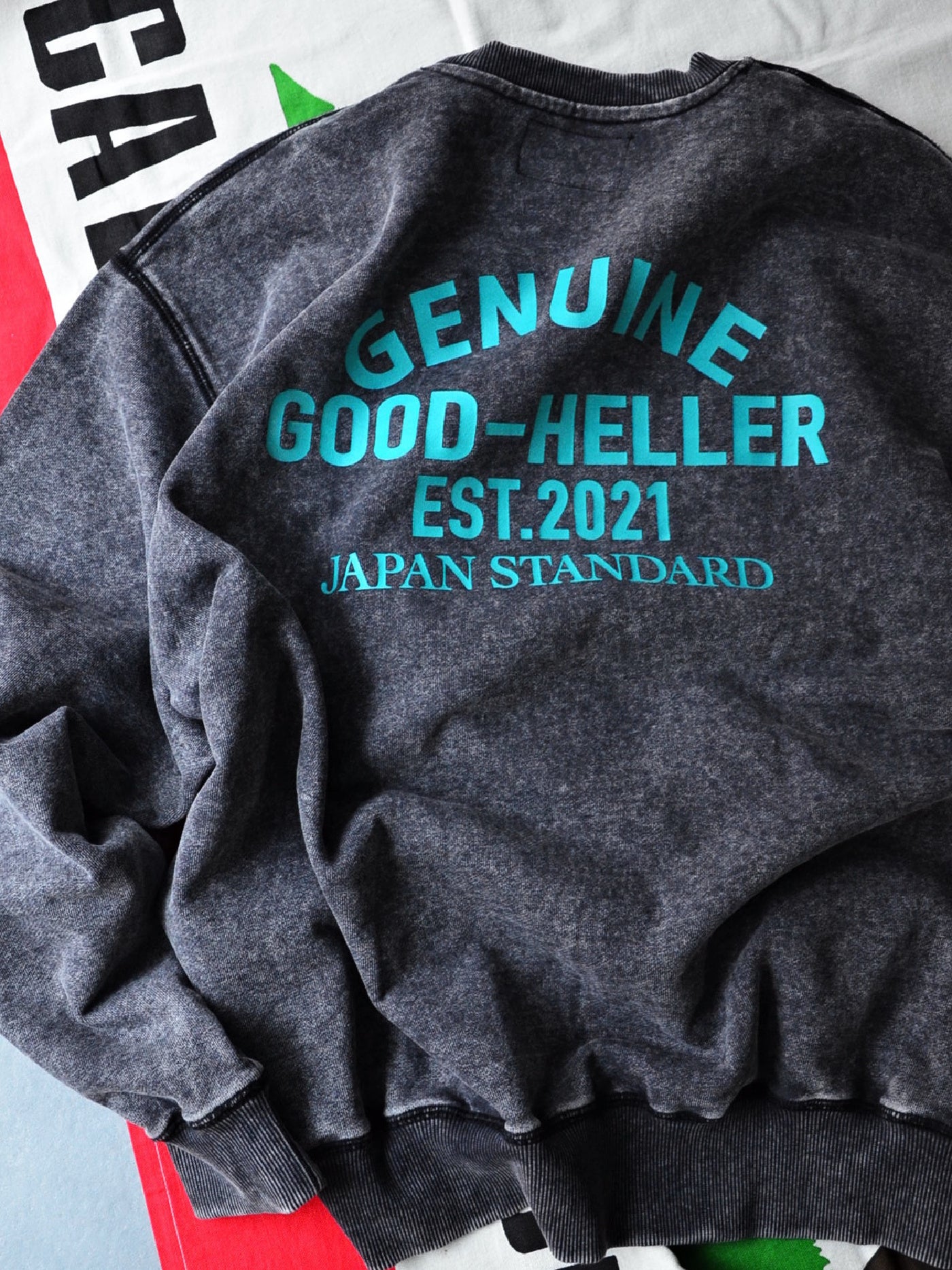 GOOD HELLER | LIMITED EAGLE LOGO USED CREW SWEAT